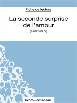 cover image of La seconde surprise de l'amour